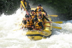 Whitewater Rafting along Japan’s Pacific coast
