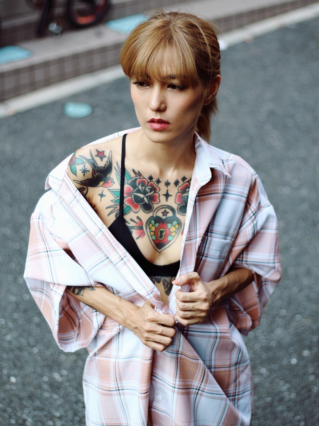PLUS MODEL: Tattoos in Fashion (and how to hide them) -