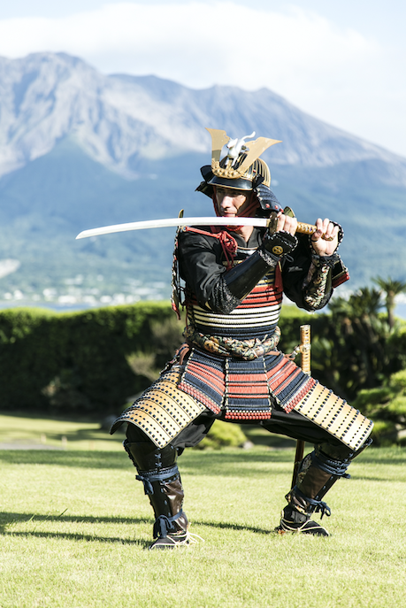 kagoshima samurai armor dress up