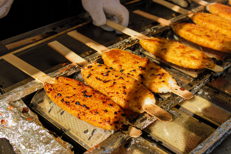 Mochi Rice Cakes in Gifu Prefecture