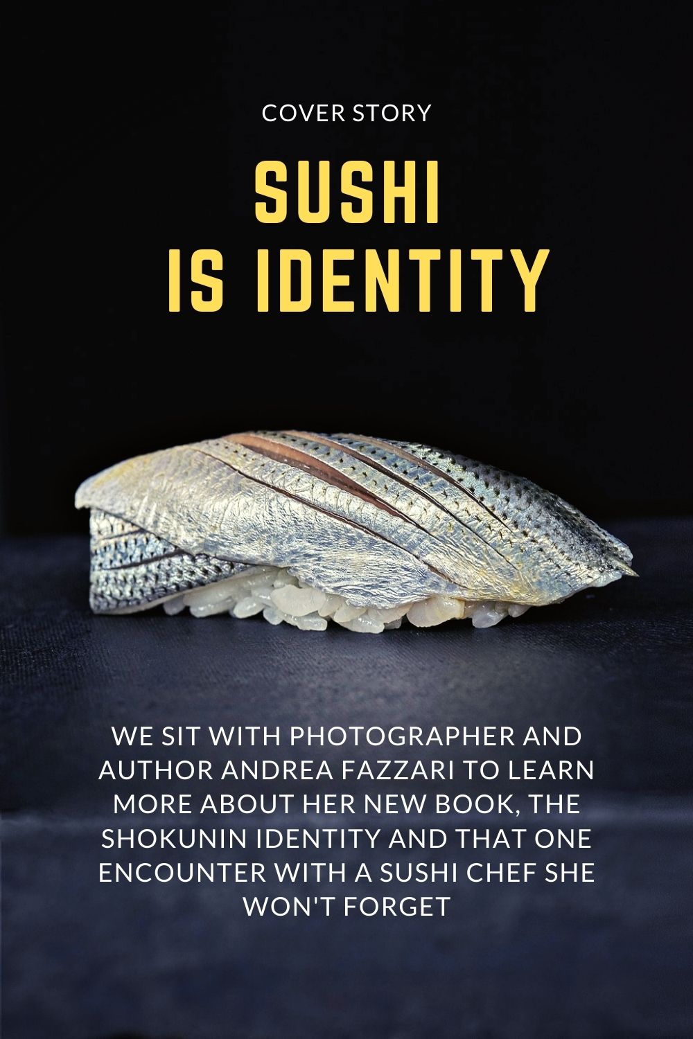 Sushi Shokunin Tokyo Weekender Photography Book Andrea Fazzari