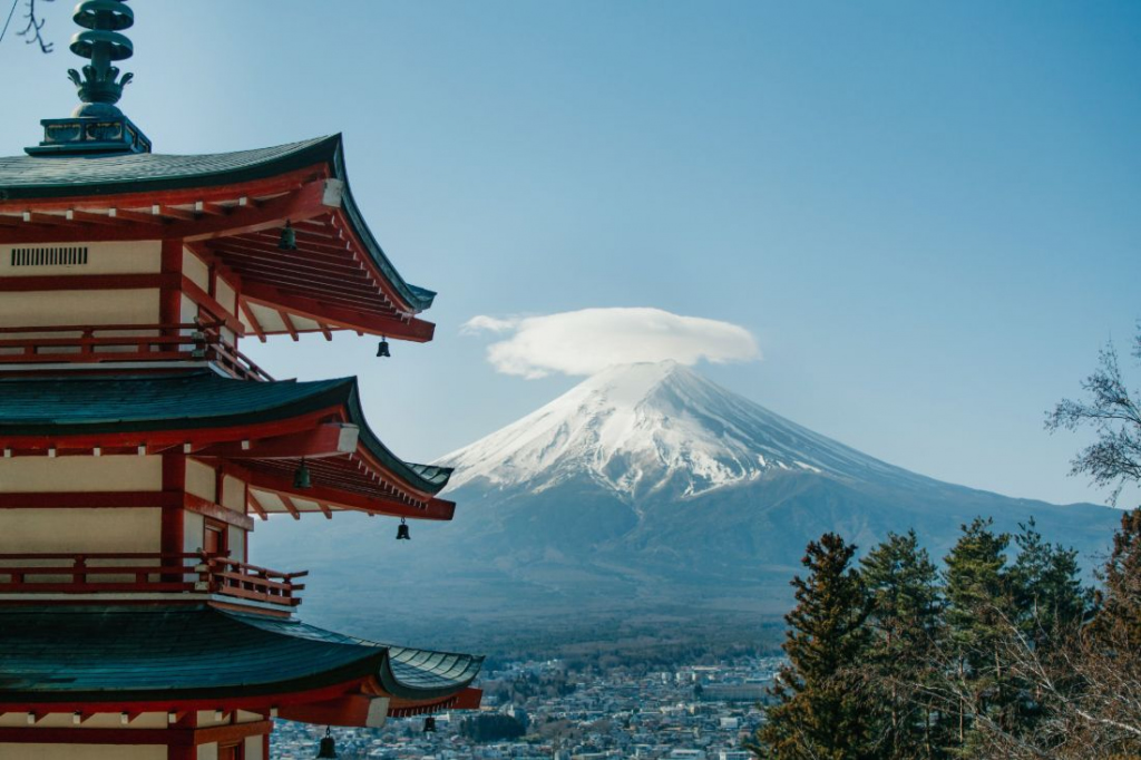 Lisa Knight Mount Fuji, Japan in October