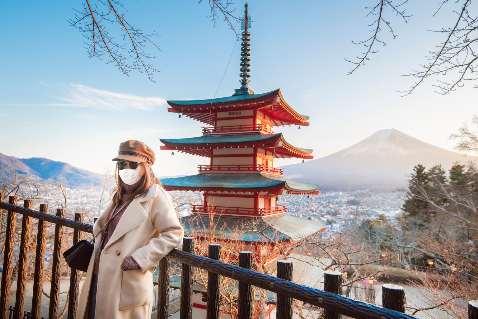 foreign tourist in japan