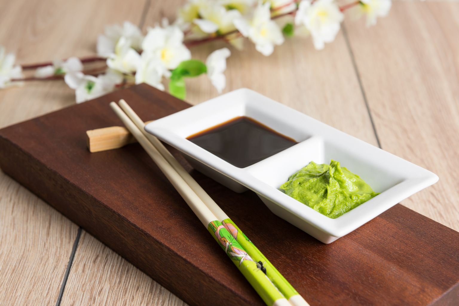 wasabi soy sauce