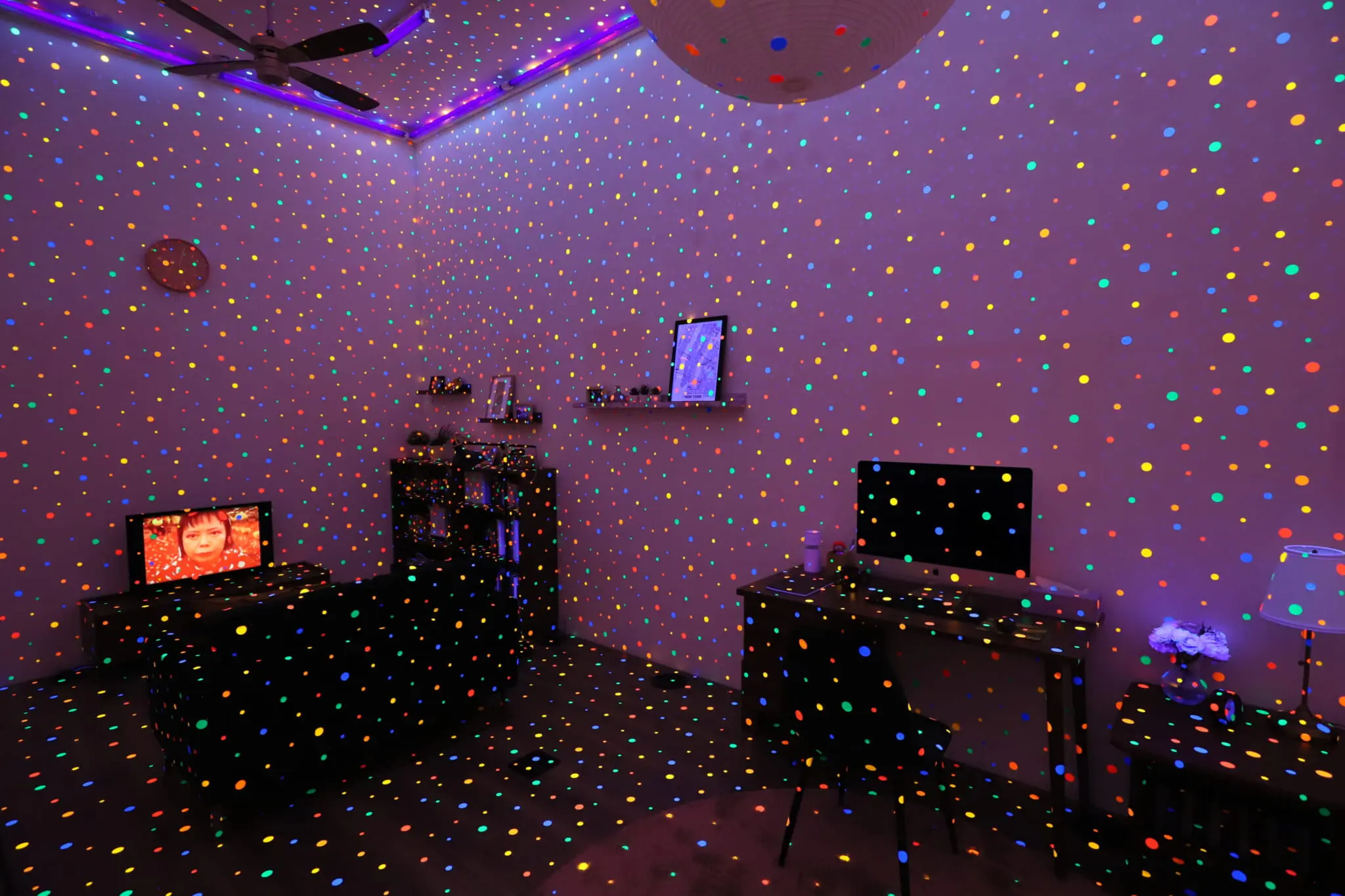 Yayoi Kusama's Self-Obliteration/Psychedelic World Exhibition