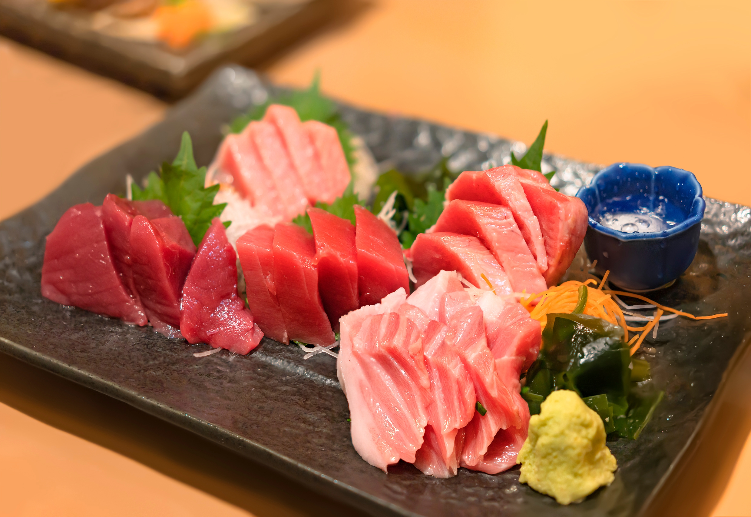 healthy-japanese-fish-dish-of-an-assortment-of-sliced-pieces