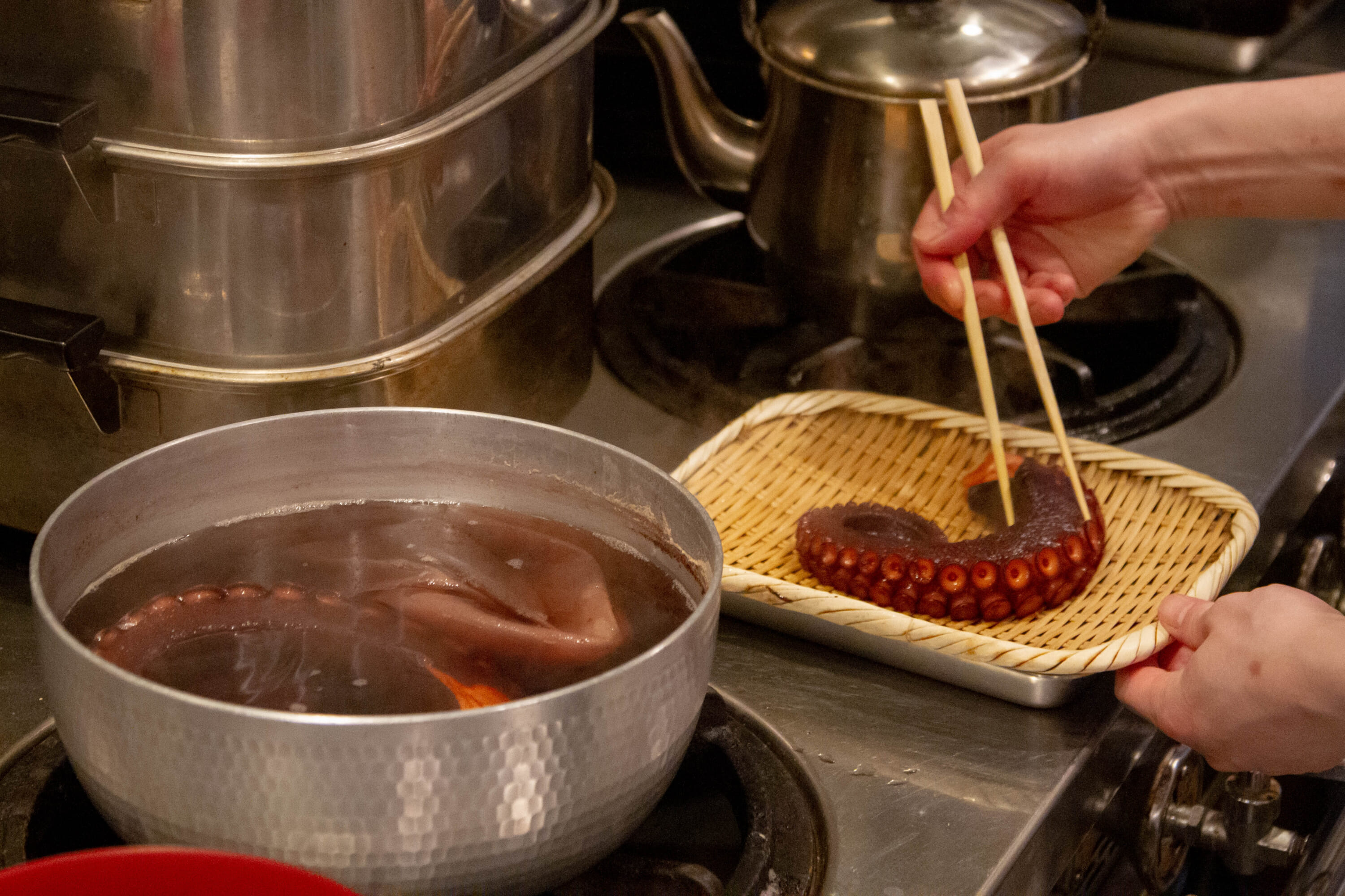 sushi restaurant behind the scenes