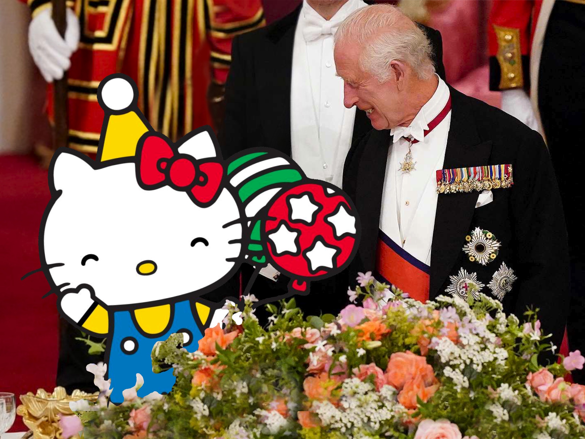 King Charles Wishes a Happy 50th Birthday to Hello Kitty