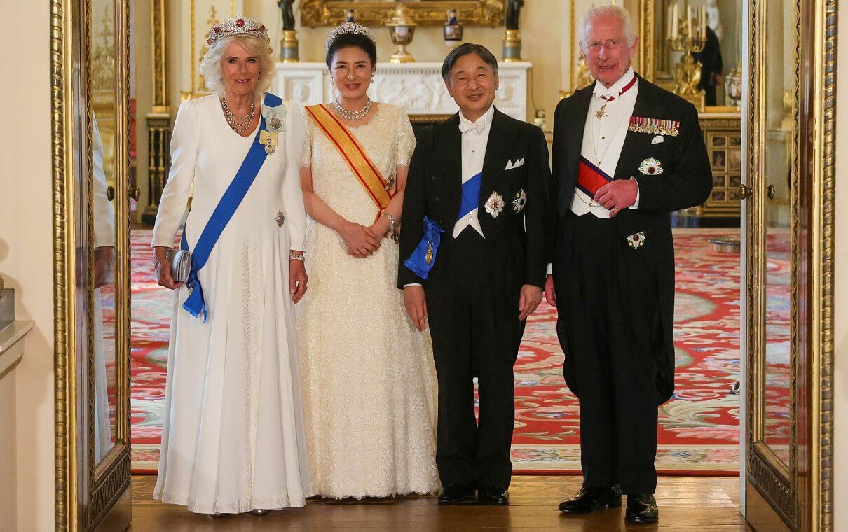 king charles and the emperor of japan