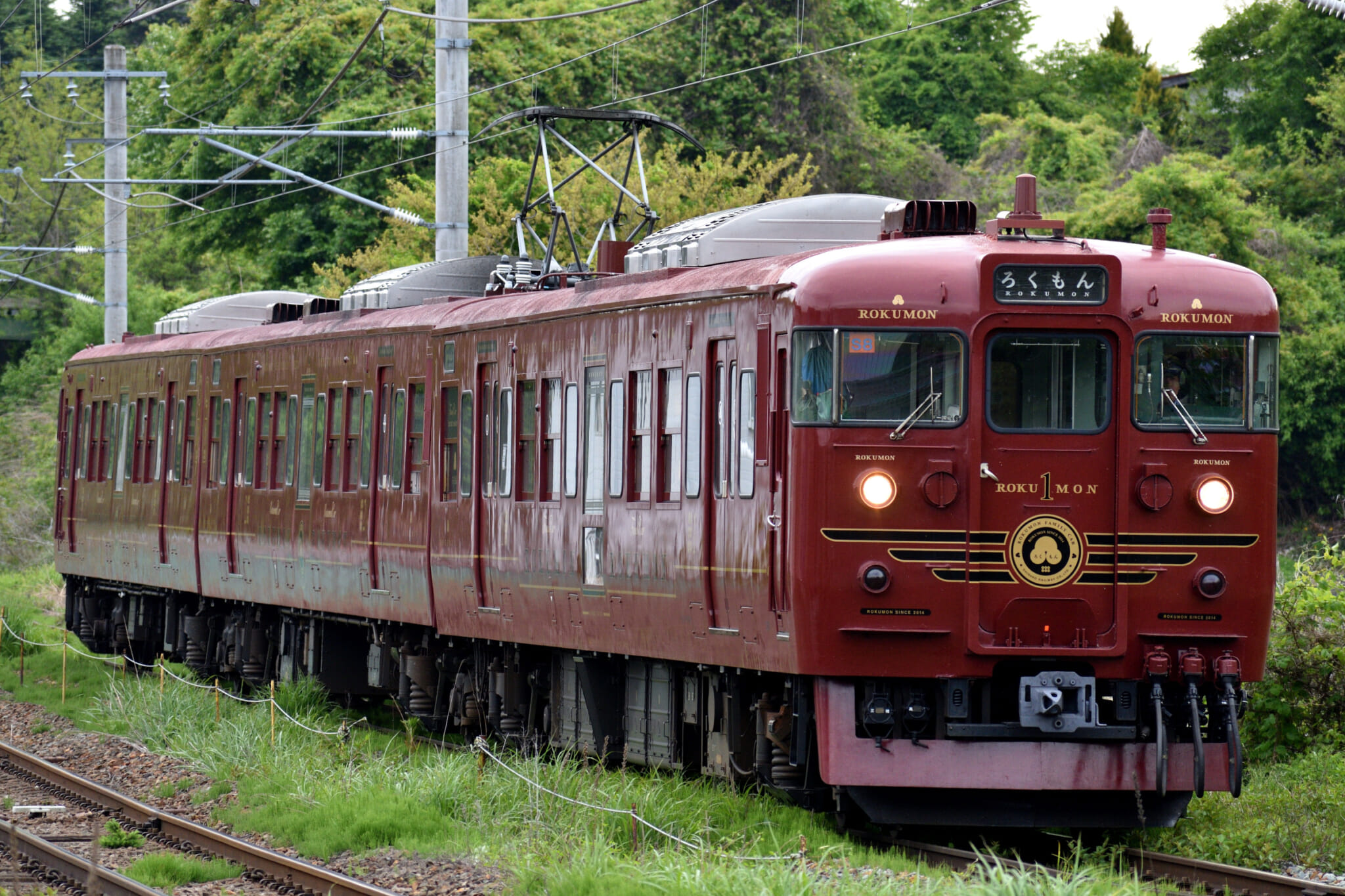 japan scenic trains rokumon