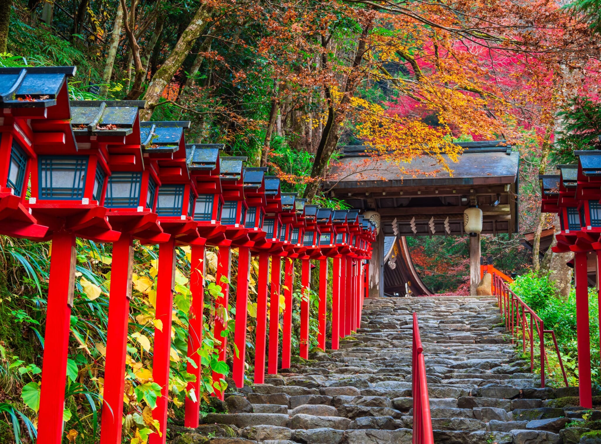 Japan in October, kifune shrine