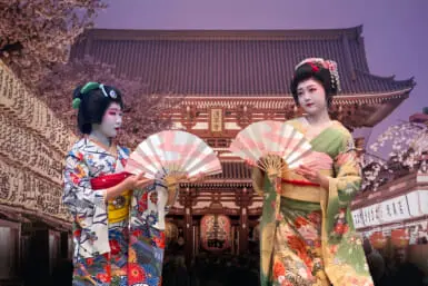tokyo's geisha districts
