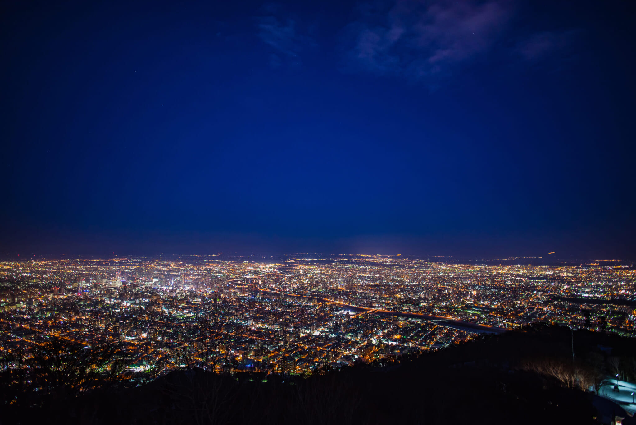 Mount Moiwa Observation Deck Night