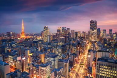 tokyo skyline