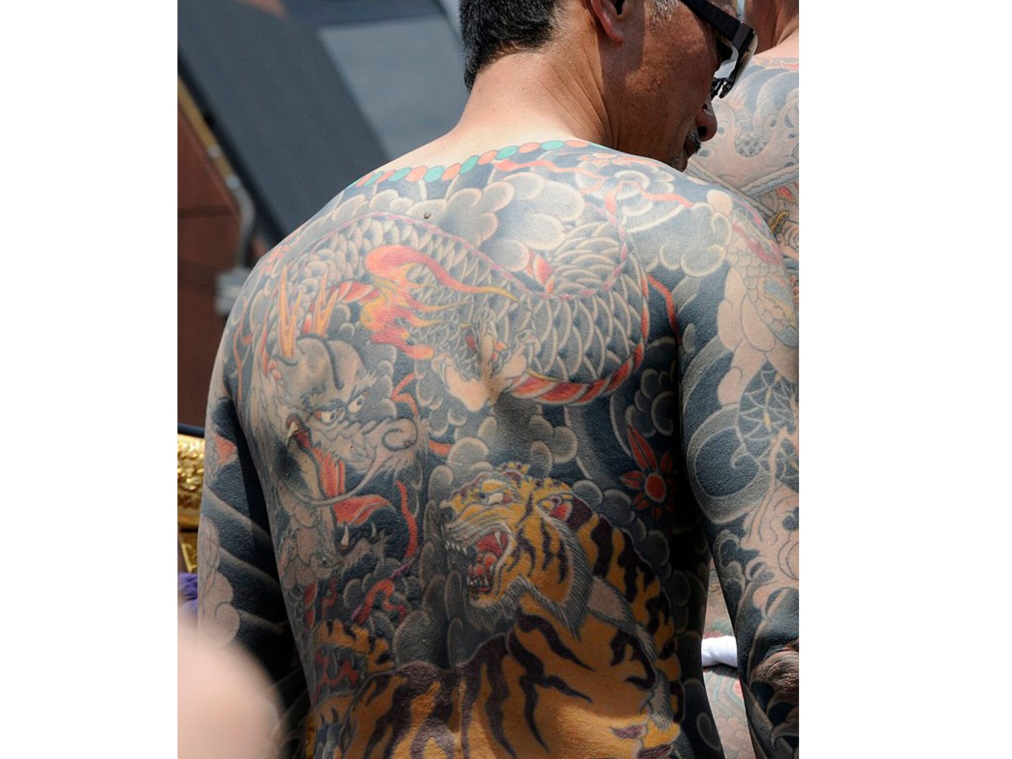 Tiger and dragon tattoo