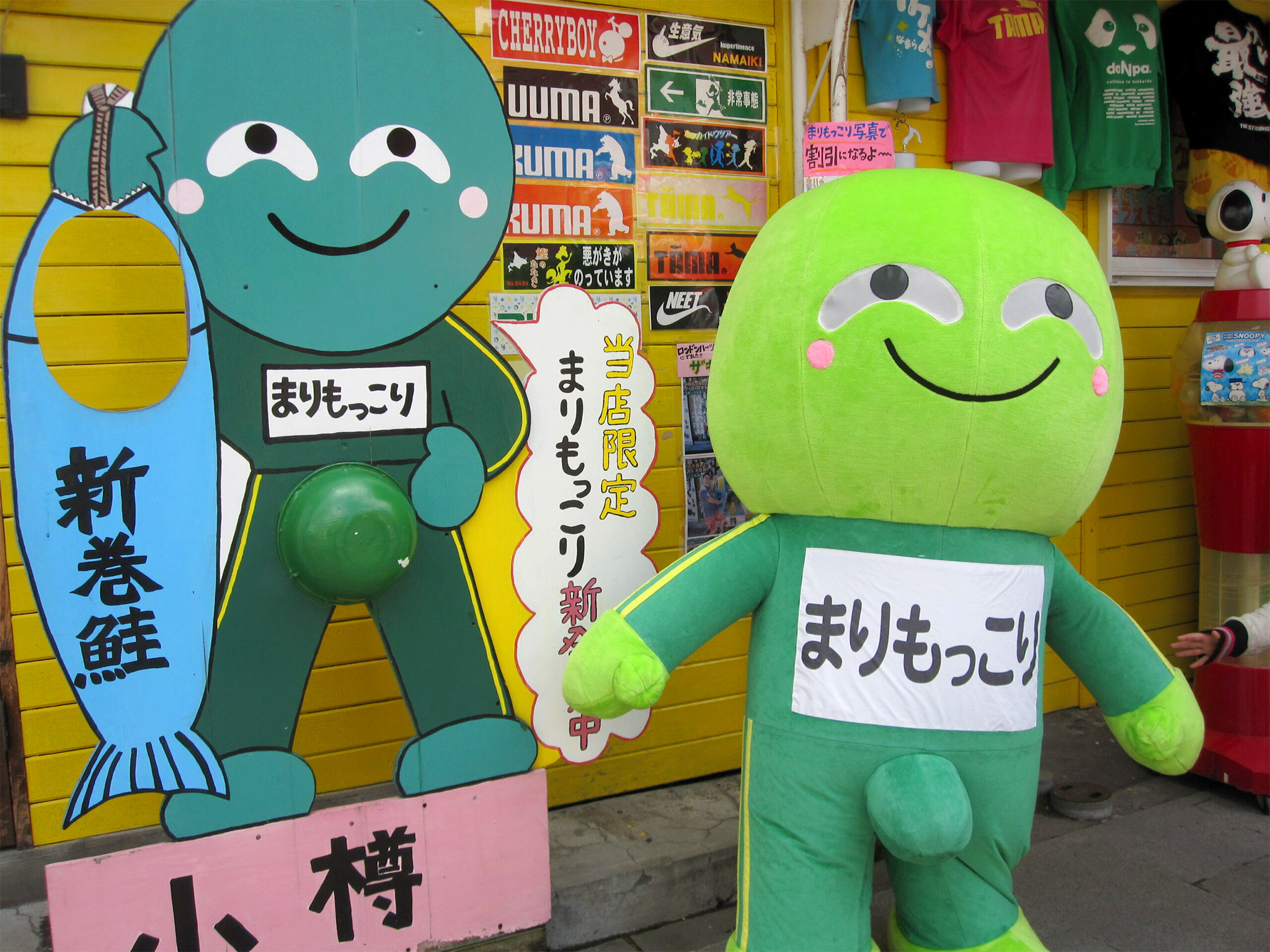 yuru kyara japanese mascots marimokkori