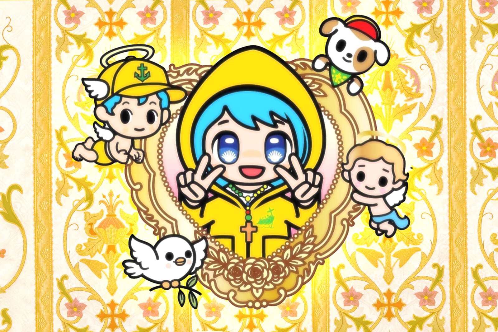 vatican anime mascot Luce