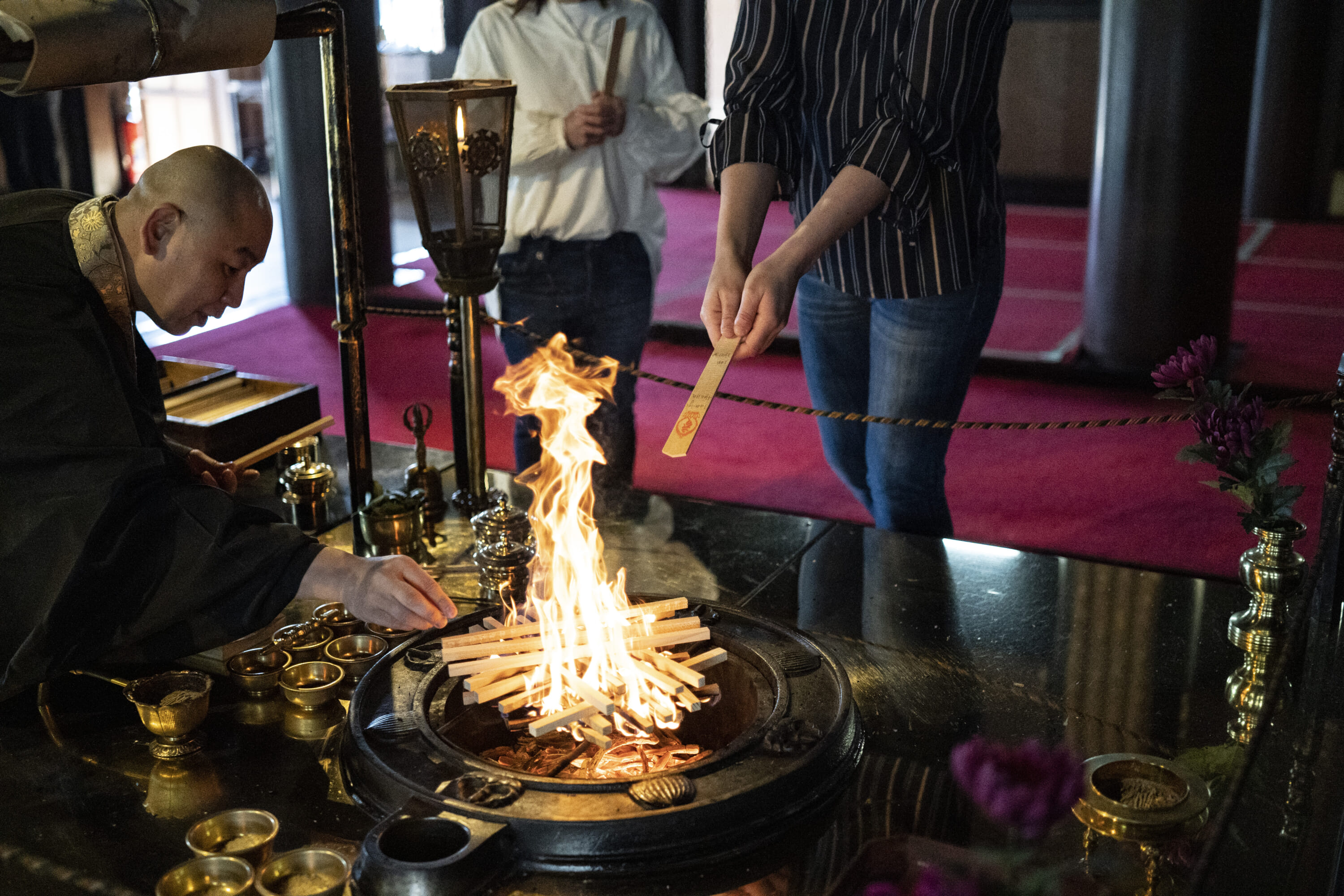 Zenkoji Temple Goma ritual