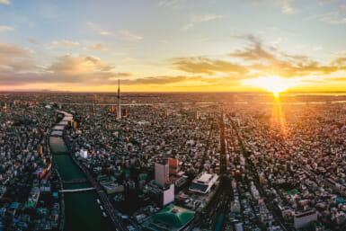 tokyo sunrise