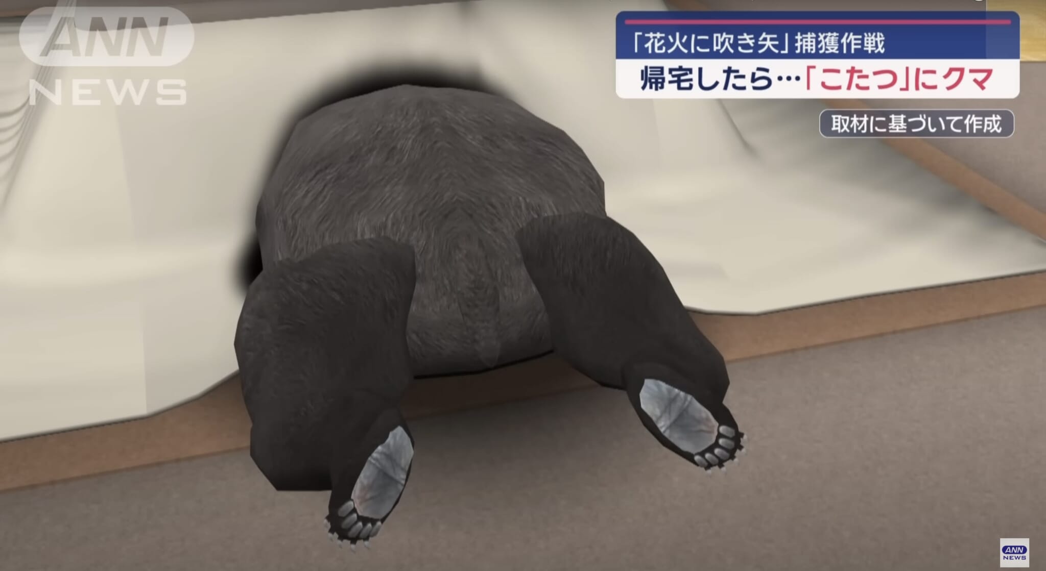 kotatsu bear japan