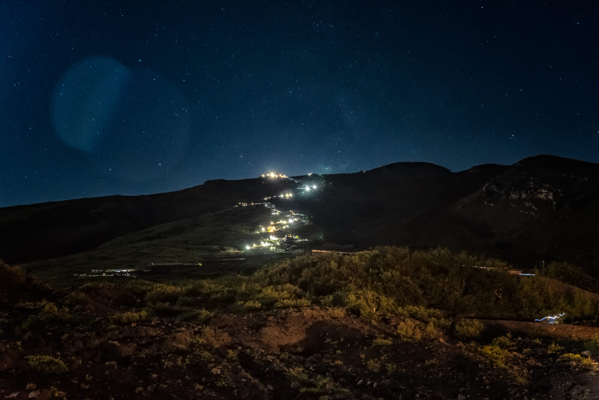 mount fuji night hike bullet climbers