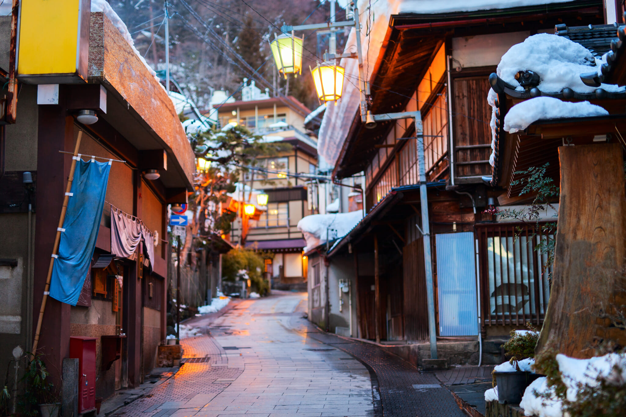 Shibu Onsen street