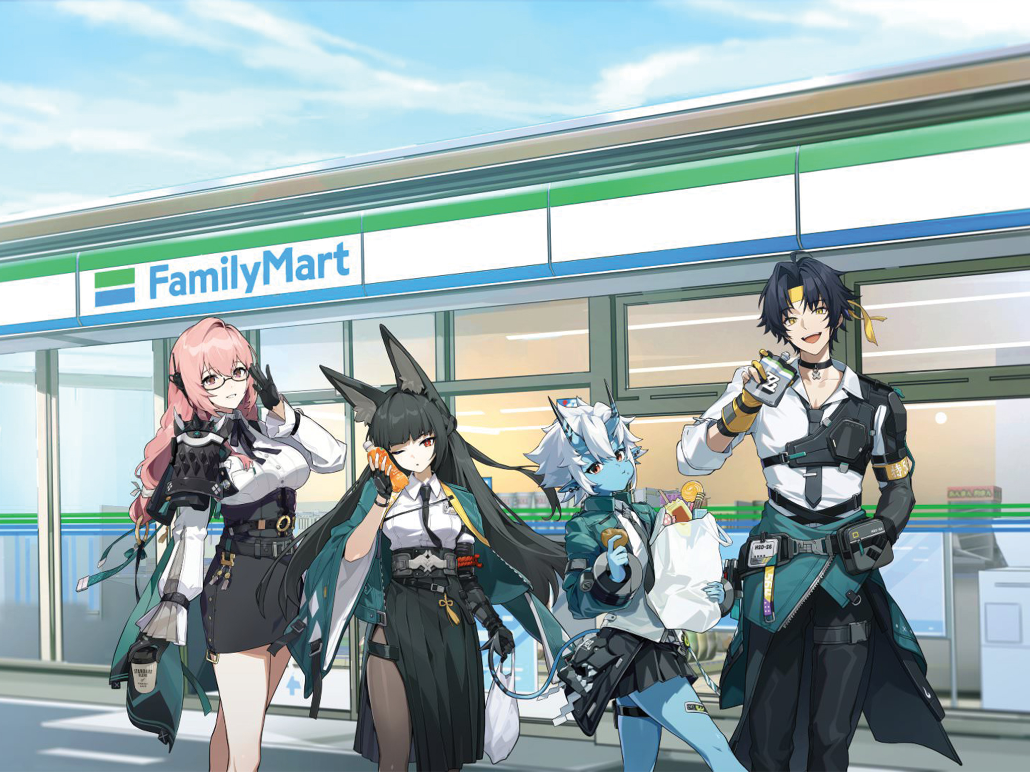 zenless zone zero family mart collab