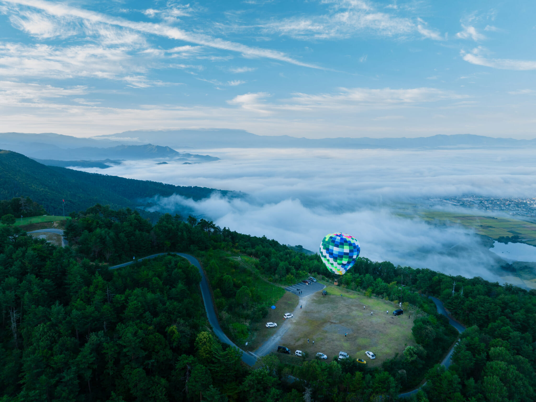 hot air balloon okitama 