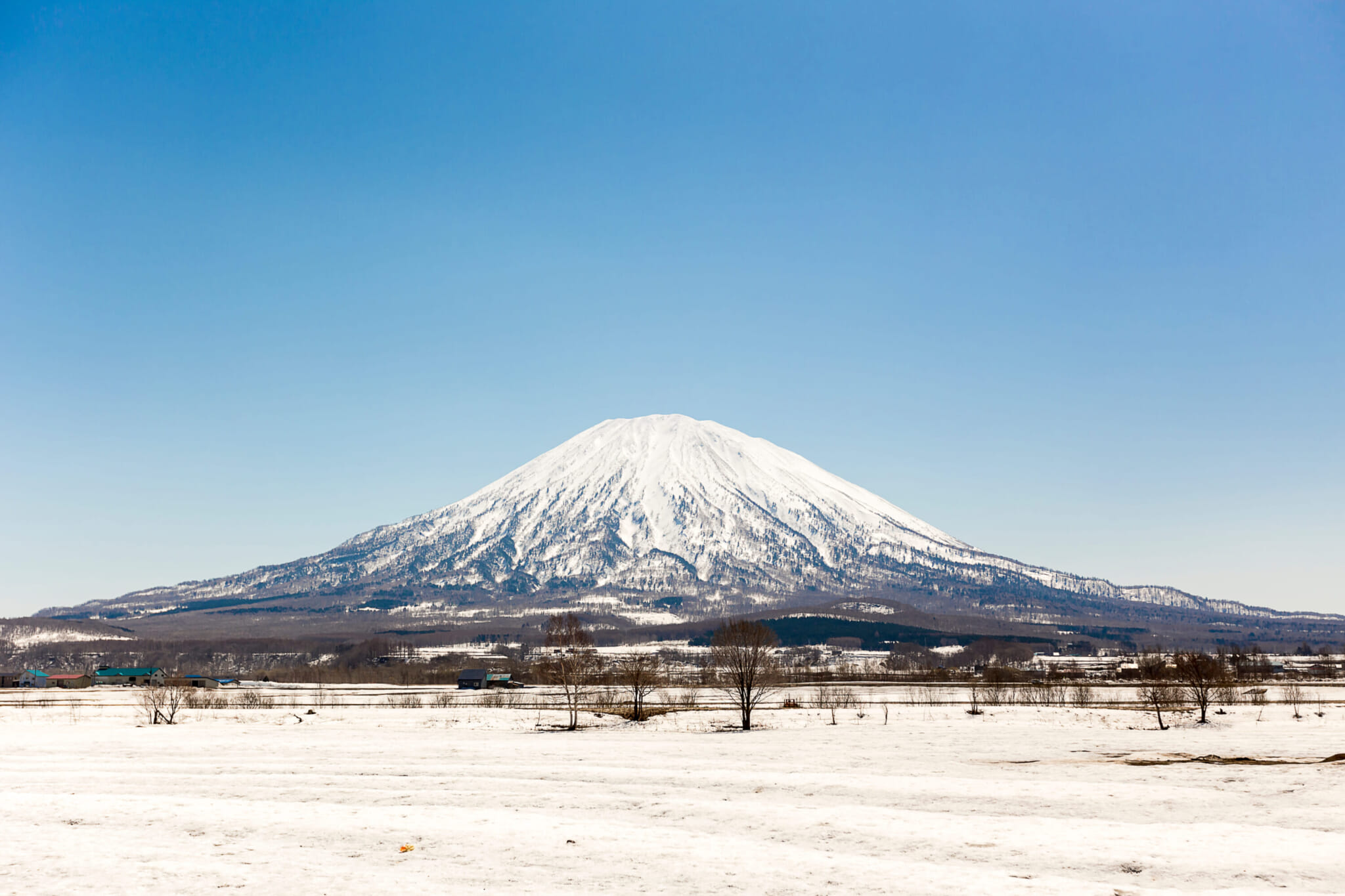 Local Fuji mountains Japan, mount yotei