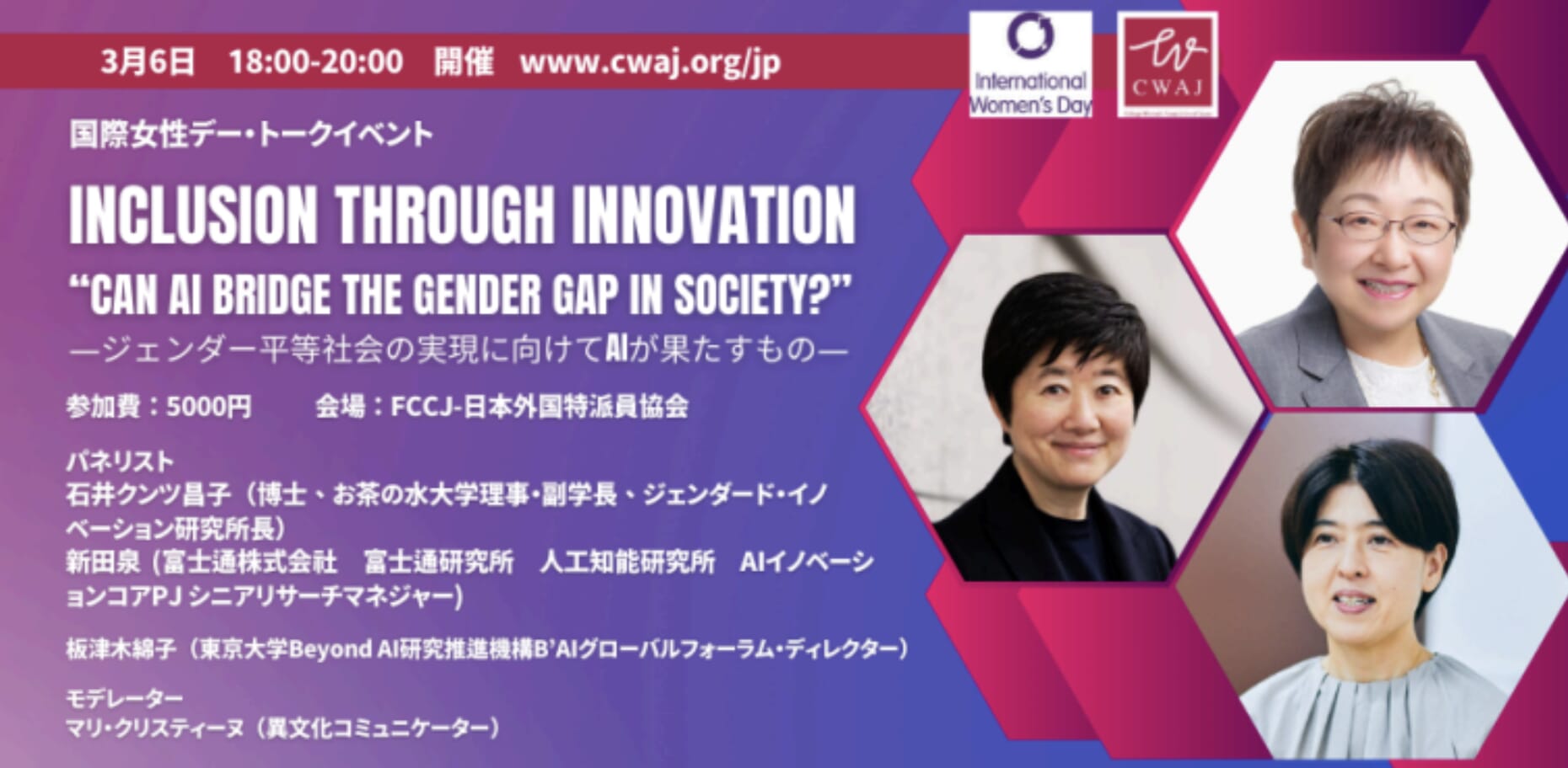 Inclusion Through Innovation: Can AI Bridge the Gender Gap in Society?