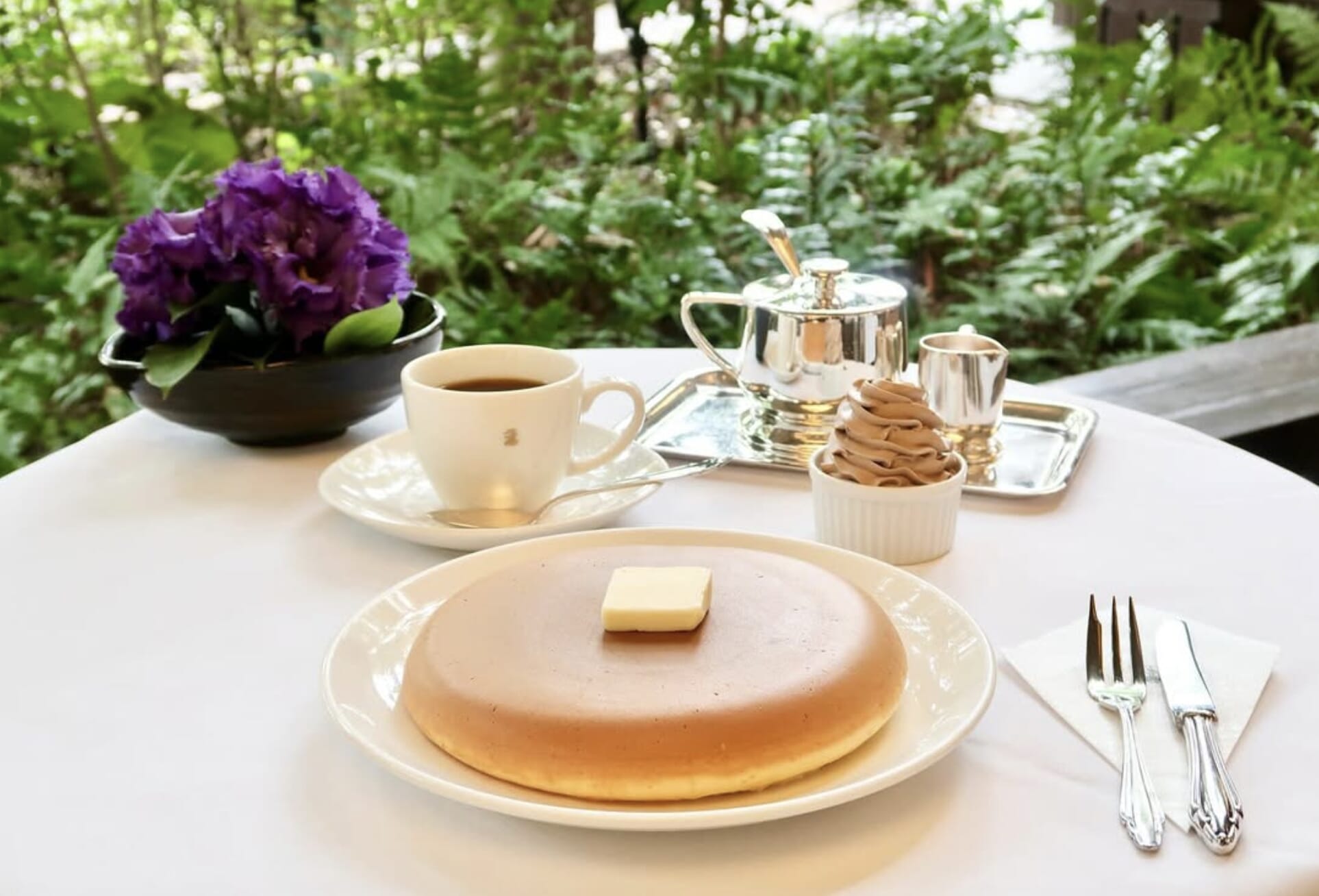 ginza west aoyama garden pancake