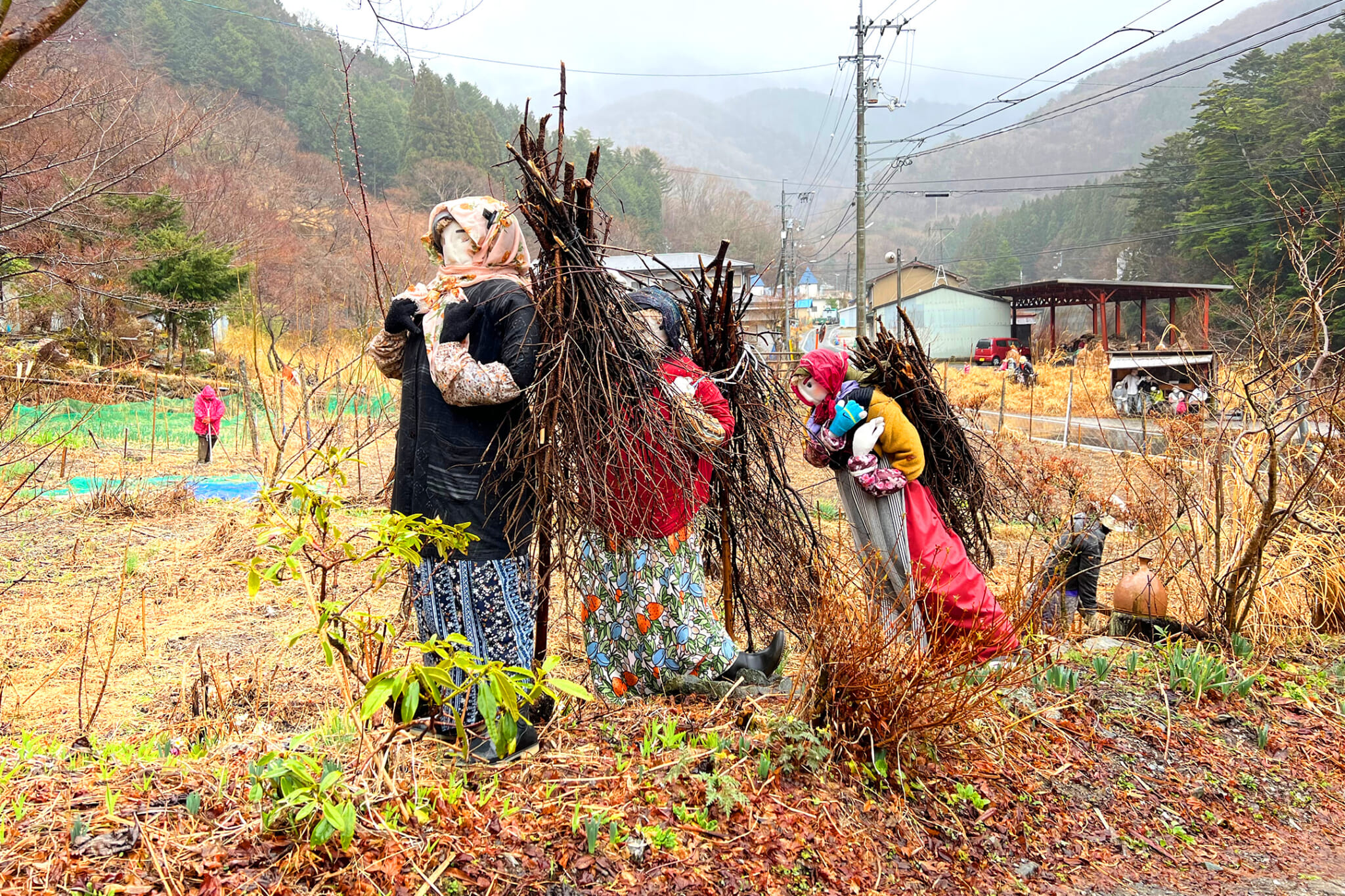 nagoro scarecrow village