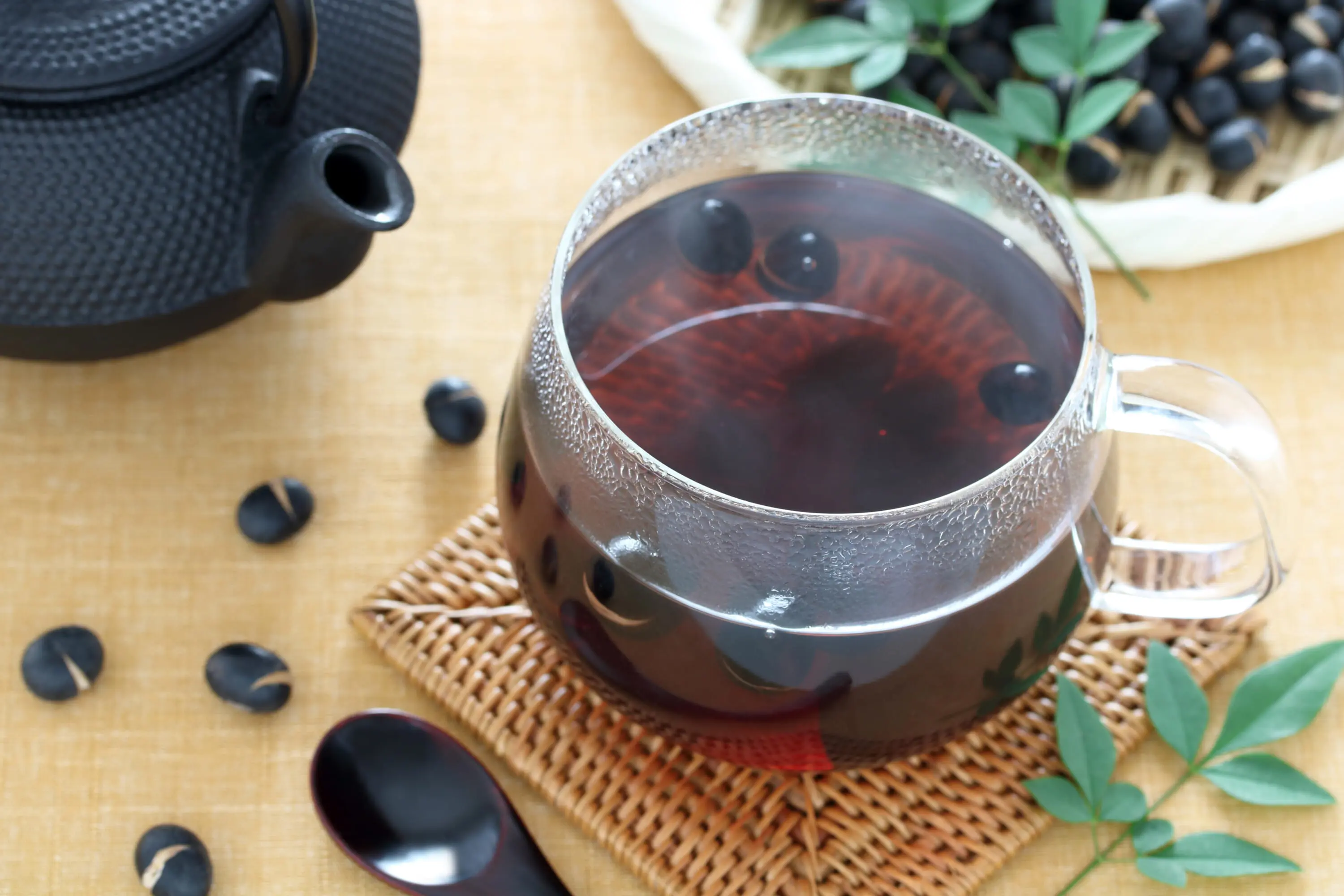 kuromamecha types of Japanese tea