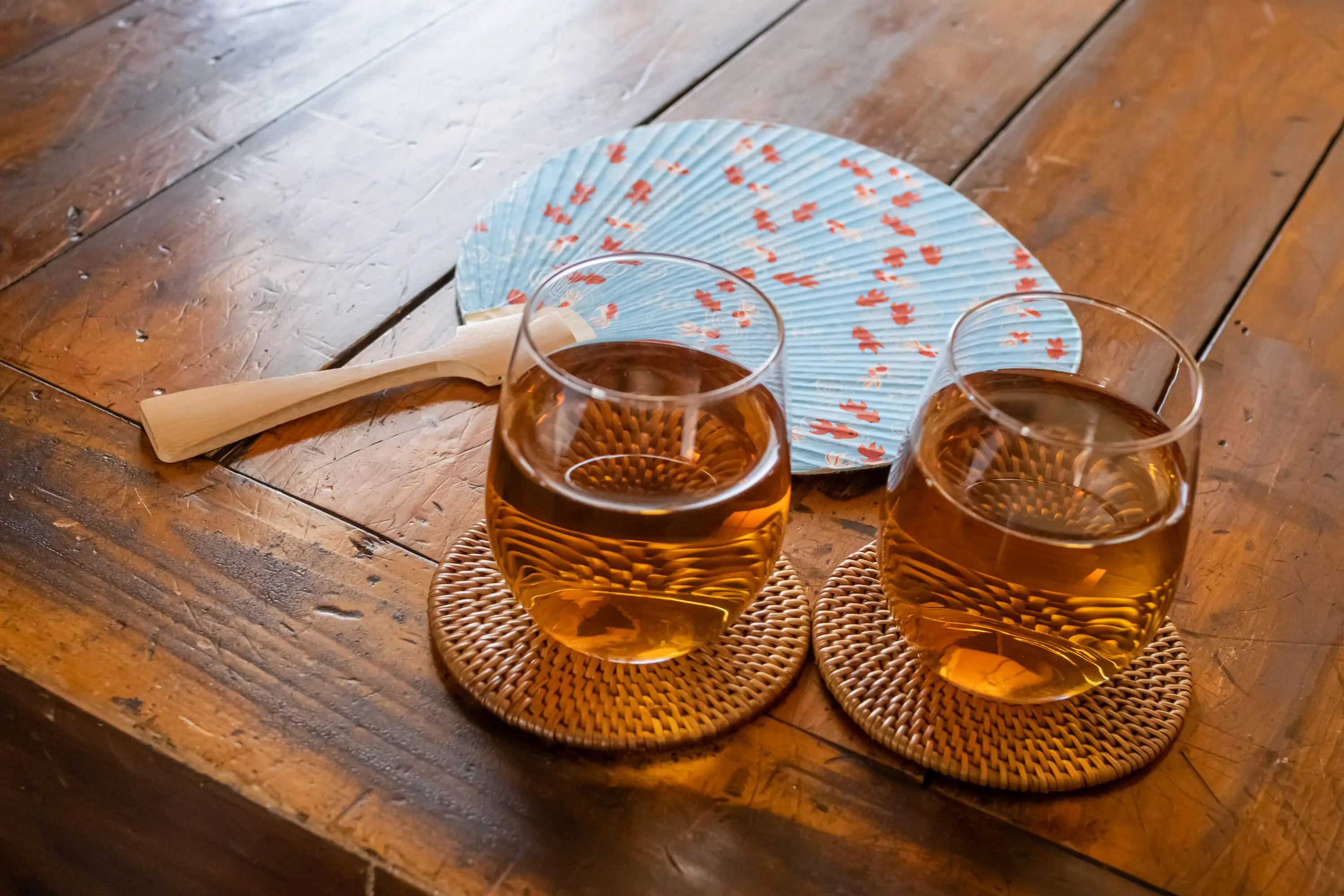 Mugicha types of Japanese tea