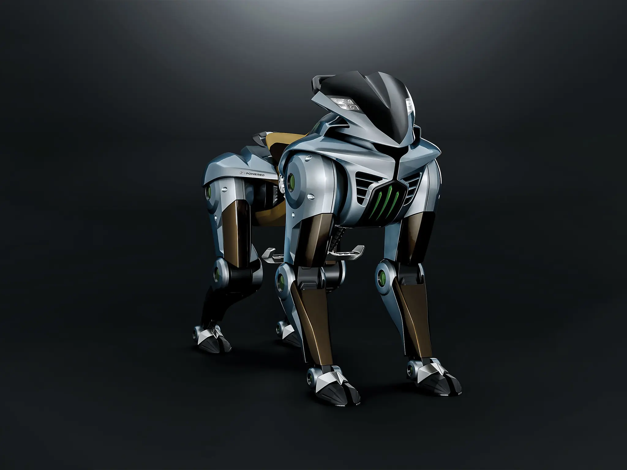 kawasaki corleo four-legged horse robot